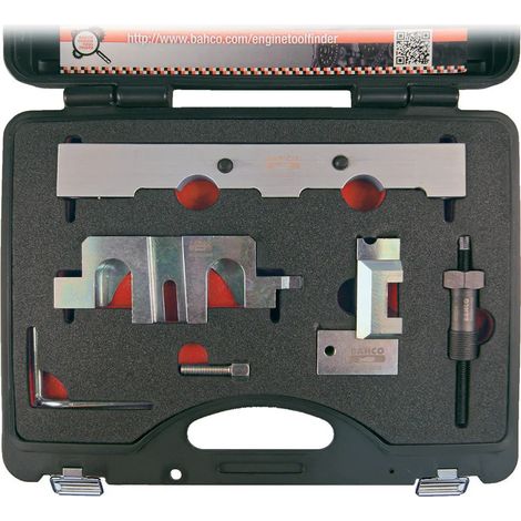 Kit di calaggio Bahco timing kit custodia resistente 3.19 kg (1/2)