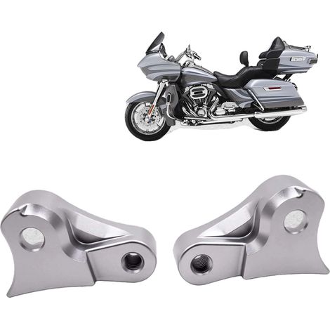 Kit de descenso trasero para Harley-Davidson, descenso de 2,5 cm (1 pulgada), diseño de aluminio duradero, fácil instalación. (1/5)
