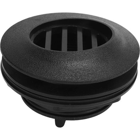 Ortviai Évacuation de Pont pour Bateau en ABS Noir – Design Triple Joint avec Filtre Amovible (1/5)