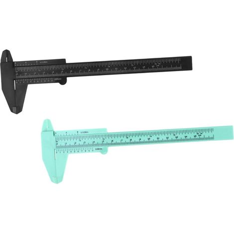 Baluue Lot de 2 pieds à coulisse et outil mesure, mini pied poche (1/5)