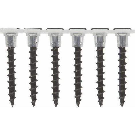 Vis en bande 3,9 x 35 mm pour visseuse placo G58578 - Plâtre/bois