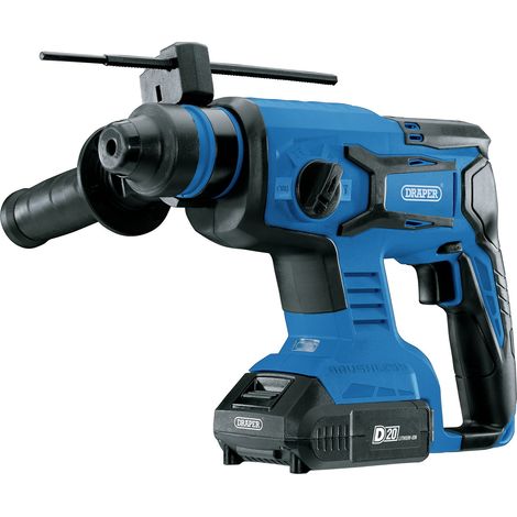 Cordless Brushless SDS Hammer Drill with 2 Batteries – D20 Model by Draper Tools (1/5)