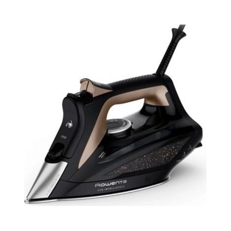Rowenta DW6341D1 Bügeleisen Dampfbügeleisen Microsteam 400 HD 3De Grundplatte 2500 W Schwarz, Braun
