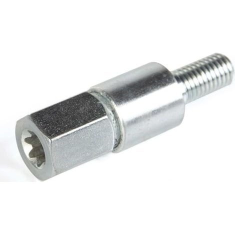 Adaptateur pour renvoi d'angle tête de débroussailleuse Compatible avec 7 Dents, 7mm