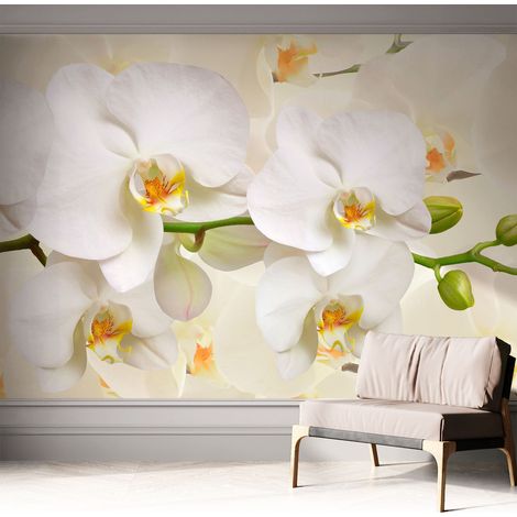 Fototapete Selbstklebend - Wandtattoo - leicht anzubringen - Wandverkleidung Blumenpracht 312x219 cm (1/5)