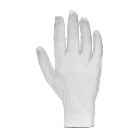 Rs Pro – Gants jetables vinyle non poudrés taille L – 100 gants – Sécurité alimentaire – Transparent pour usage professionnel