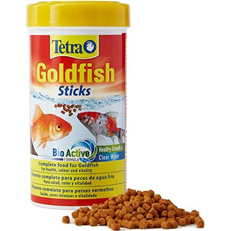 Il pesce rosso tetra attacca cibo per carpini e pesce d'acqua fredda 93 g/250 ml. (1/4)