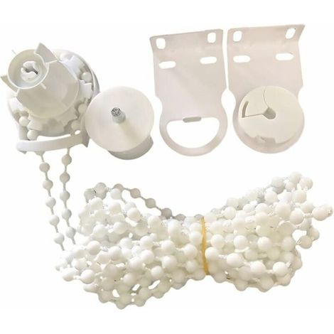 Bardusch-Cordon de Chaîne Perlé Vertical avec Clips de Connexion Chaîne de Store pour Stores à Enrouleur Et Stores Verticaux (1/5)