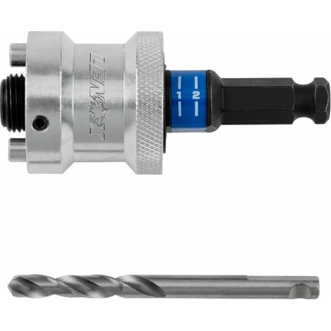 Mandrin à changement rapide Lenox pour scie cloche 32-210mm (1/5)