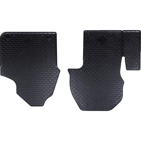 Car Mat 2 pcs Black suitable for Mercedes SPRINTER 2018- vidaXL