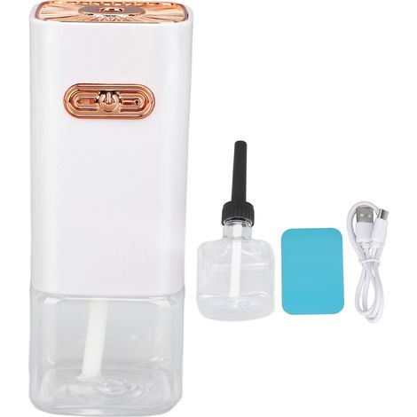 Wiederaufladbarer 80-ml-Diffusor für ätherische Öle, 5 W, 4 Modi, Timer, magnetisch, weiß, für Aromatherapie bis zu 60 m² (1/5)
