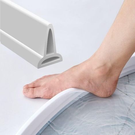 Joint d'étanchéité en PVC pour salle de bain ou douche 1 m (1/5)