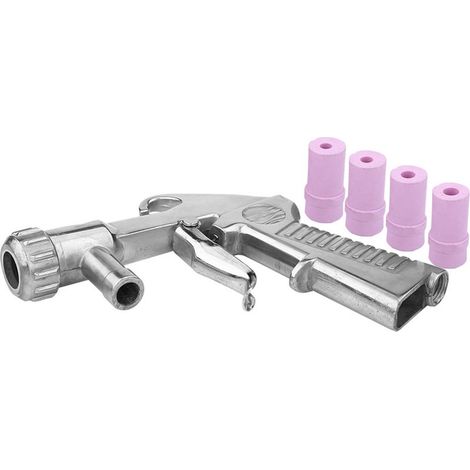 Pistolet de sablage, matière plastique, forte capacité de nettoyage, sableuse à air à efficacité métallique de haute qualité, utilisation durable, permettant d'économiser du temps et des effort (1/5)