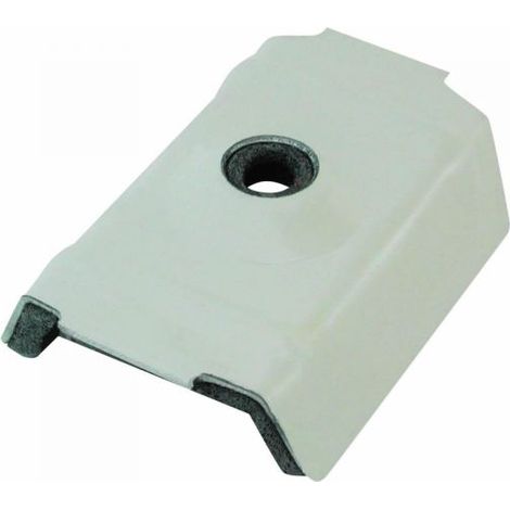 CAPPELLOTTO COPERTURE GRECATE - GRECA MM 15/19 BIANCO/GRIGIO RAL9002 CF=PZ 100 - 1 confezione (1/2)