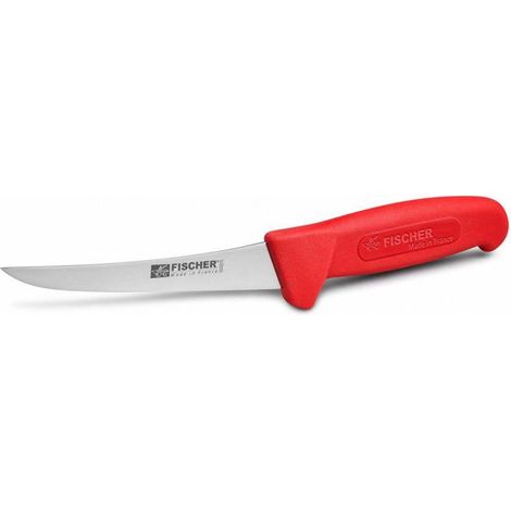 Couteau A Desosser Courbe Pro Surmoule Lame 13 Cm Rouge - Autre (1/4)