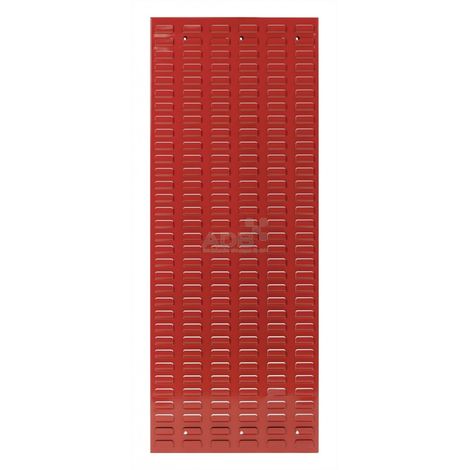 ADB Schlitzplatte senkrecht 456 x 1177 mm Rot Werkzeugwand Werkstattwand (1/4)