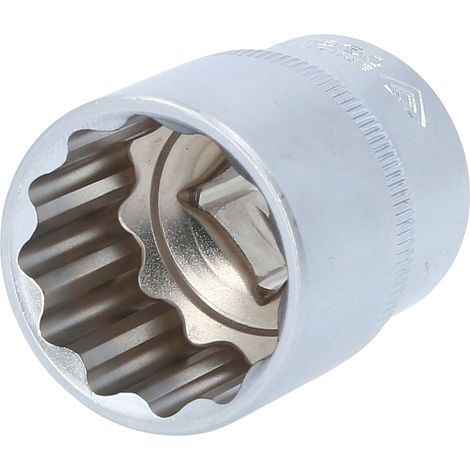 BRILLIANT TOOLS 1/2" Vaso doce cantos 27 mm - BT022427 (1/4)