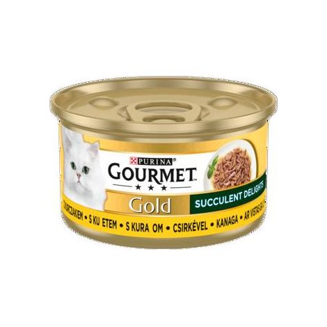 Cibo per gatti Gourmet Gold al pollo 85 g