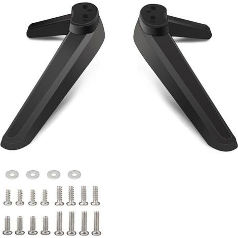 Supporto per TV, treppiede per TV, piedini di supporto per TV smart Roku/Hisense/TCL nelle misure da 27, 28, 29, 30, 32, 37, 40 e 55 pollici. (1/3)