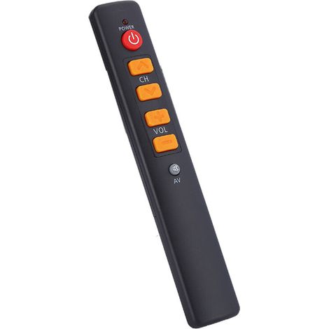 Télécommande universelle à gros boutons pour TV, décodeur, DVD, DVB, HIFI et magnétoscope