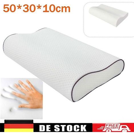 Oreiller Cervical –  – 50x30 cm – Memory-Schaum – Gel-Schaum – Ergonomisch