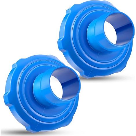 Schlauchadapter – 2er-Pack, passend für Intex-Poolfilter, blau (1/5)