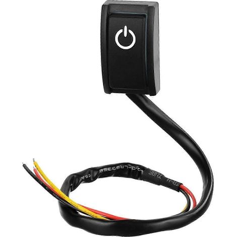 Compatible avec les interrupteurs miniatures 12 V, les interrupteurs à pâte, les interrupteurs d'éclairage automobile, 0,2 A, 2,42 X (1/5)