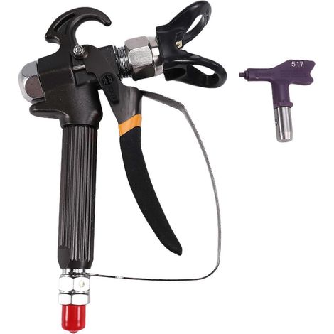 Accessoires pour pistolet à peinture sans air haute pression, mastic et poudre, compatibles avec le pulvérisateur à pompe Wagner. (1/5)