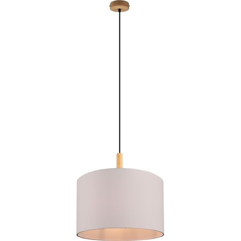 Lampada a Sospensione da Interno  E27 in Legno naturale Legno Naturale (1/3)