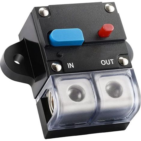 Audio-Schutzschalter, 150A rücksetzbarer Kfz-Sicherungs-Reset-Knopf, Schutzschalter mit automatischer Wiederherstellung (1/4)