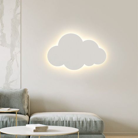 Applique murale d'intérieur moderne - abat-jour en acrylique avec LED intégrées - changement de lumière tricolore (1/5)