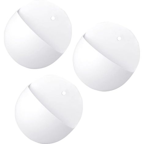LYERCW - Lot de 3 pots de fleurs muraux, jardinières murales pour plantes d'intérieur, style rustique. (1/4)