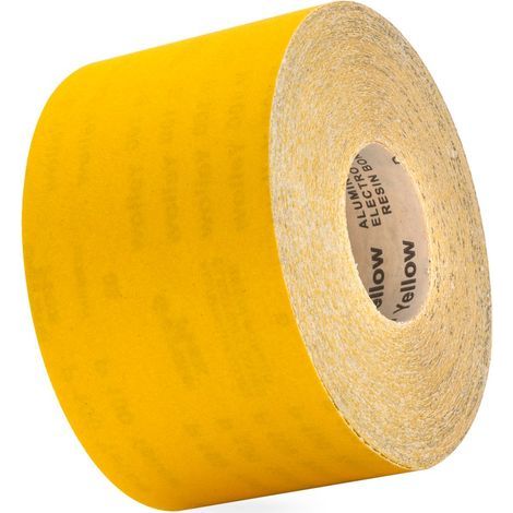 Consumable d'atelier rouleau de papier‑verre 50 m grain 240 adapté au ponçage manuel et machine