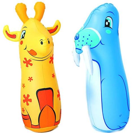Sacco da Boxe da Terra Gonfiabile per Bambini Bestway animali 89 cm