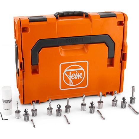 Fein Gewindebohrer-Set Typ B DIN 352 ISO 13 M6 / M8 / M10 / M12 in L-Boxx - 33901680410 (1/4)