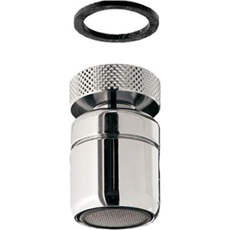 Perlstrahlregner M22 x 1 Zoll IG mit Kugelgelenk (1/2)