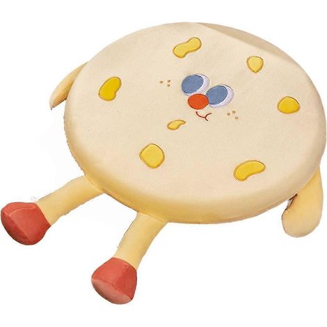 Coussin rond en forme de biscuit, peluche réaliste, accessoire cadeau. (1/5)