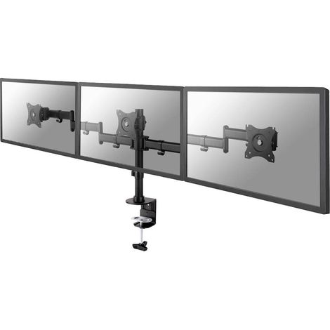Neomounts NM-D135D3BLACK Support de table pour écran 3 Écran(s) 25,4 cm (10) - 68,6 cm (27) noir inclinable, mobile (1/3)