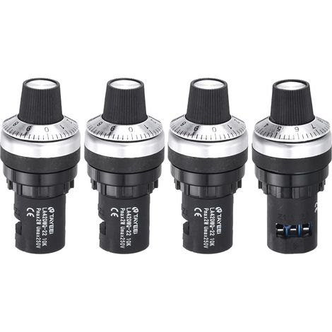 4 Pièces LA42DWQ-22 10K Ohm 17 Mm Potentiomètre Rotatif (1/5)