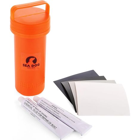 Kit de réparation de Bateau Gonflable, 4 x PVC Patch, Colle 2 x 30g (1/5)