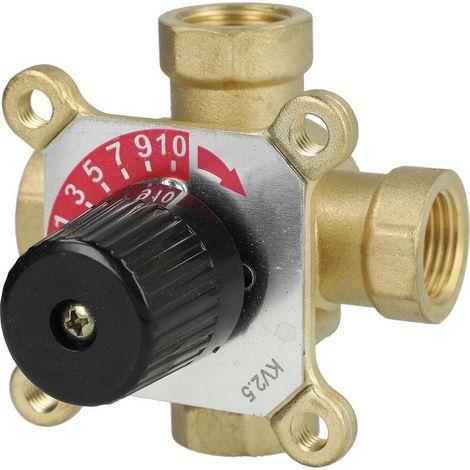 Mélangeur de chauffage 4 voies 1/2'' FF