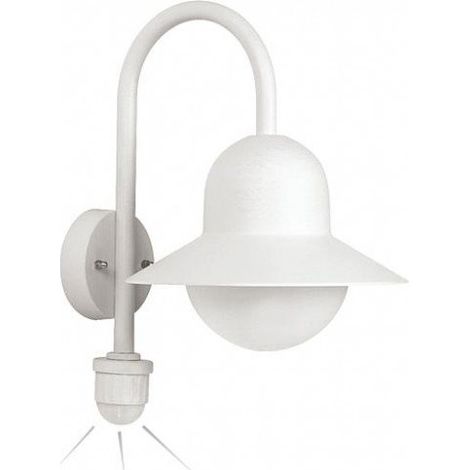 Albert Aplique Moderna blanca con detector de movimiento