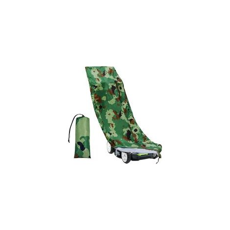 Housse de protection contre la pluie pour tondeuse à gazon 25 x 76 x 44 pouces - Camouflage (1/5)