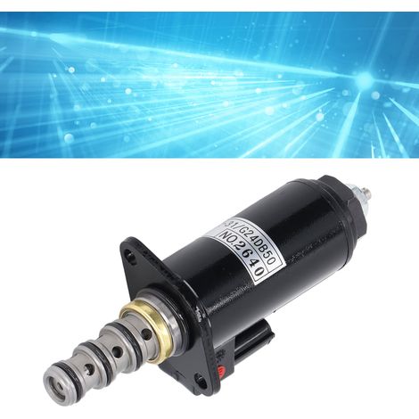 Sicherheits-Magnetventil KWE5K-31/G24DB50 mit Verriegelung, kompatibel mit: KOBELCO SK200-8/250/330/350-8 (1/5)