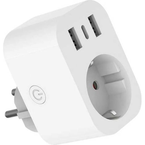 Matel WiFi Smart Plug 2 USB + 1 Typ C 16a 230V (1/2)