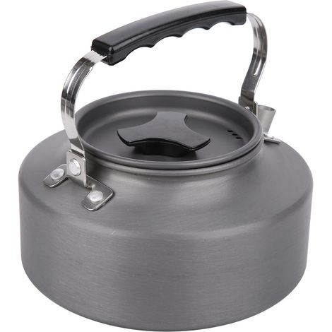 1,1-Liter-Wasserkocher für Camping und Wandern, tragbarer Wasserkocher, Kaffeemaschine, Teekanne, Picknickset. (1/5)