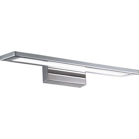 READ Applique da bagno LED 12W 1100lm 3000K IP20 Cromo - Rossini Illuminazione - Lampada a parete sottile per specchi e quadri in metallo