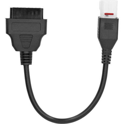 Ortviai Câble de diagnostic OBD2 4 broches pour Yamaha MT10, MT09, MT07, XSR900, XSR700 – Adaptateur lecteur de codes défaut (1/5)