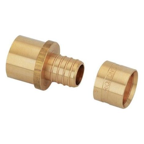 Raccord sanitario-distribution sliding adapter latón 13x16 mm