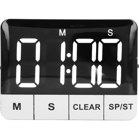 Digitaler LED-Countdown-Timer mit magnetischer Rückseite zur Zeitverwaltung (1/5)